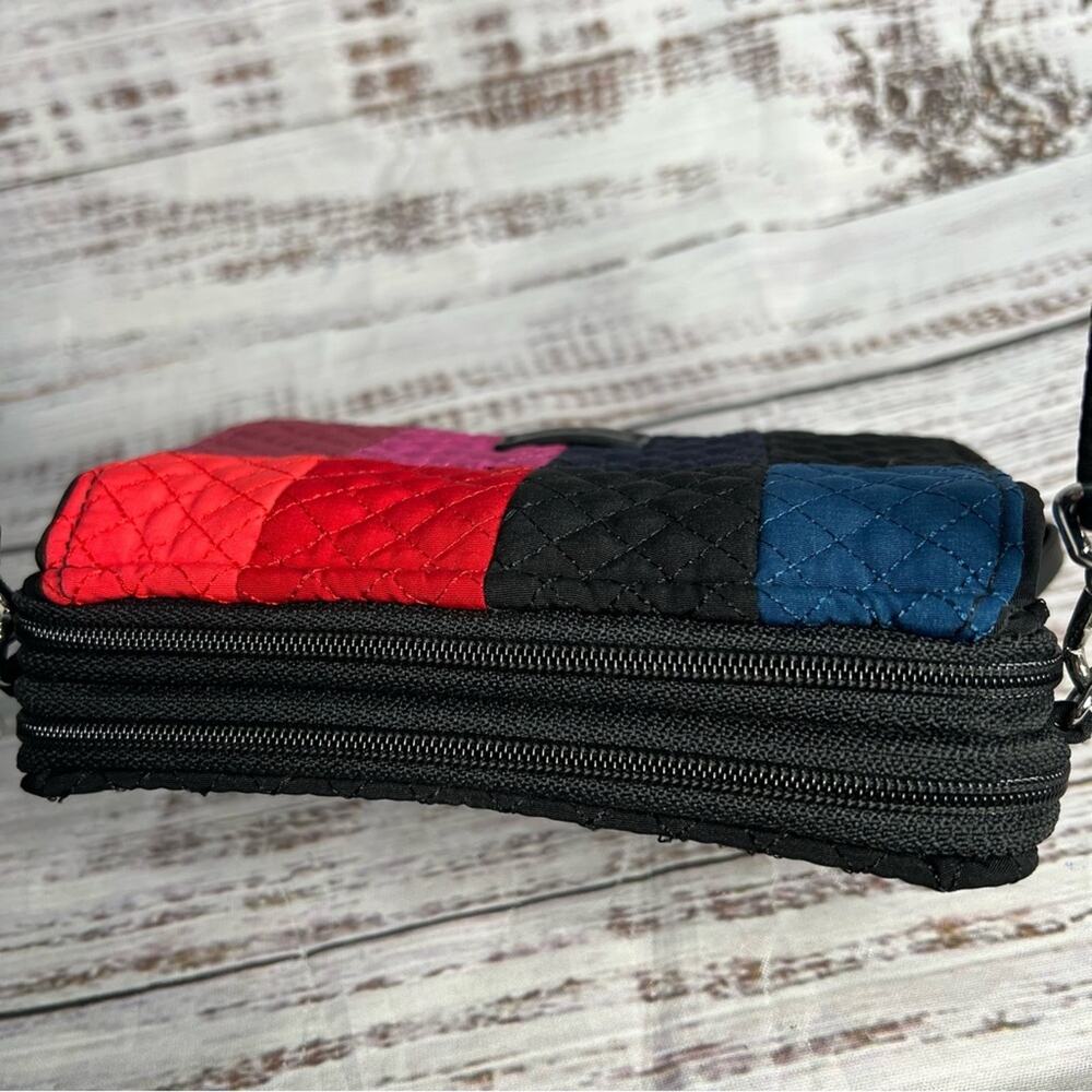 Vera‎ Bradley Winter Patchwork All in One Crossbody Colorblock Quilted - Picture 8 of 16